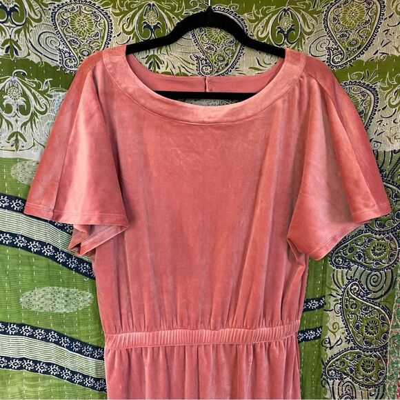 Saturday/ Sunday x Anthropologie Fawn Linda Velvet Jumpsuit Size Small - Picture 4 of 16